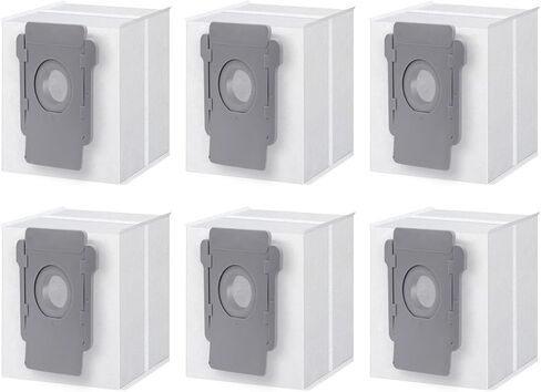 حقائب التخلص من الأوساخ من WKZO من 3 عبوات تعمل مع قطع الغيار البديلة لـ IROBOT ROOMBA ، جميع طرز قاعدة ROOMBA CLEAN I1+، I3+، I4+، I5+، I7+، I8+، J5+، J7+، Combo J7+، J8+، J9+، Combo J9+Vacuum Bags in Kuwait