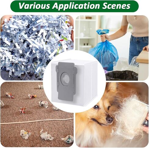 حقائب التخلص من الأوساخ من WKZO من 3 عبوات تعمل مع قطع الغيار البديلة لـ IROBOT ROOMBA ، جميع طرز قاعدة ROOMBA CLEAN I1+، I3+، I4+، I5+، I7+، I8+، J5+، J7+، Combo J7+، J8+، J9+، Combo J9+Vacuum Bags in Kuwait