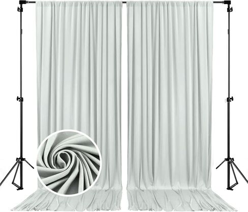 10 x 7 Feet Pink Backdrop Curtain for Partie, Background Curtains for Photoshoot, Birthday, Wedding, Halloween, Thanksgiving, Christmas, New Year Party Decorations 5Ft x 7Ft, 2 Panels in Kuwait