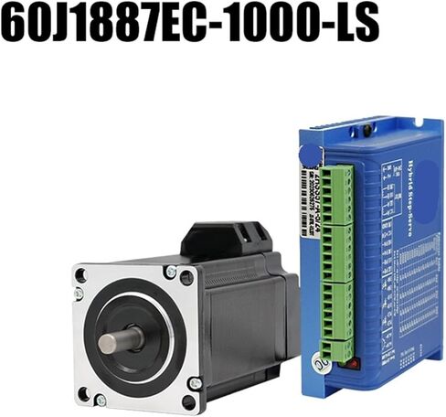 1pcs Closed Loop Stepper Motor Holding Tq 3Nm, Motor Driver 60VDC, Encoder 1000 Lines 2500 Lines Encoder, Plasma Printer(Driver) in Saudi Arabia