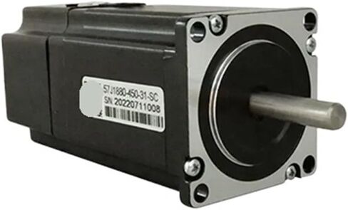 Stepper Motor with Brake 57J1880-450-SC 2 Phase 2.2Nm for Z Axis Computerized Numerical Control Device - Stepping Motors(57J1880-450-SCG) in Saudi Arabia