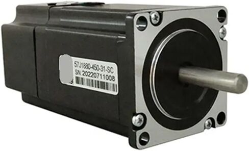 Stepper Motor with Brake 57J1880-450-SC 2 Phase 2.2Nm for Z Axis Computerized Numerical Control Device - Stepping Motors(57J1880-450-SCG) in Saudi Arabia