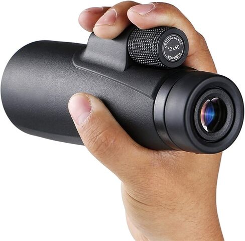 12X50 Powerful Binocular Telescope for Adults - Professional Monocular Scope for Hiking, Bird Watching, Low Light Conditions in Saudi Arabia