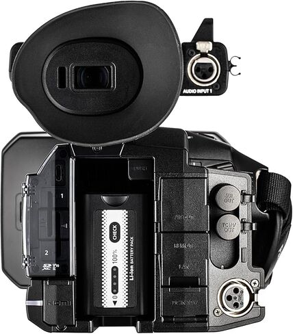 Panasonic AG-CX350 4K UHD كاميرا فيديو محترفة محترفة مع ZOOM البصري 20x | تسجيل 10 بت HDR V-Log HLG (AG-CX350) مع علبة مبطنة ، بطاقة 128 جيجابايت ، ترايبود ، ميكروفون ، شاشة 4K الخارجية والمزيد in Saudi Arabia