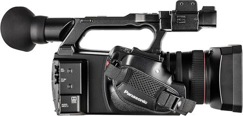 Panasonic AG-CX350 4K UHD كاميرا فيديو محترفة محترفة مع ZOOM البصري 20x | تسجيل 10 بت HDR V-Log HLG (AG-CX350) مع علبة مبطنة ، بطاقة 128 جيجابايت ، ترايبود ، ميكروفون ، شاشة 4K الخارجية والمزيد in Saudi Arabia