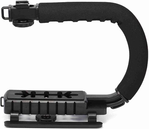 Stabilizing Handle Grip for Video Cameras - Black Super Grip Video DV SLR Camera Stabilizing Handle for DV Camcorder in Saudi Arabia