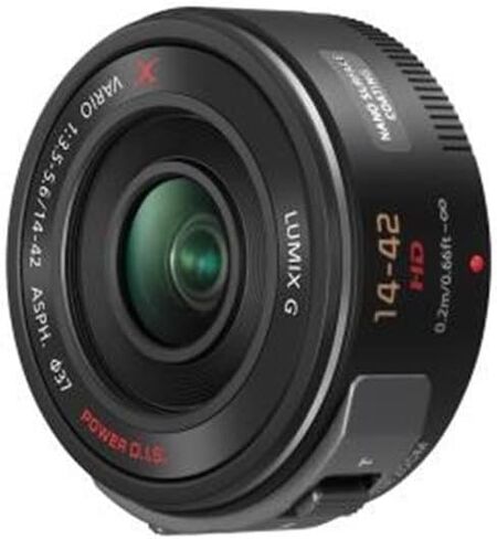 Panasonic Lumix H-PS14042E-K Powerzoom 14-42 MM GX Vario Lens-Black in Kuwait