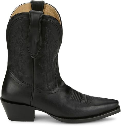 Tony Lama Women's Areli Western Booties Snip Toe - DR3252 6 1/2 M US Black in Saudi Arabia