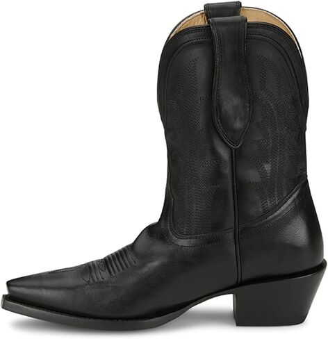 Tony Lama Women's Areli Western Booties Snip Toe - DR3252 6 1/2 M US Black in Saudi Arabia