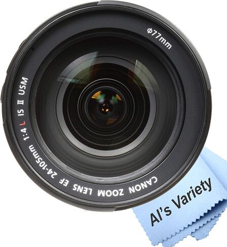 Canon EF 24-105mm f/4l هو II USM Lens ، مجموعة مرشح 3pc ، حزمة خلفية 100S ، حقيبة عدسة ، قبضة ، جراب القبضة ، الغطاء والمزيد (21pc) (متجدد) in Saudi Arabia