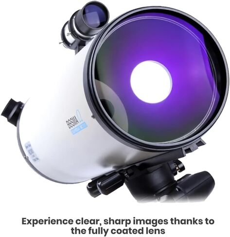 High-Power 200/2400mm Refractor Telescope – Long Range Astronomical Scope with Adjustable Tripod & Eyepieces for Moon, Planet, and Deep Sky Viewing – Ideal for Adults & Beginners in Saudi Arabia