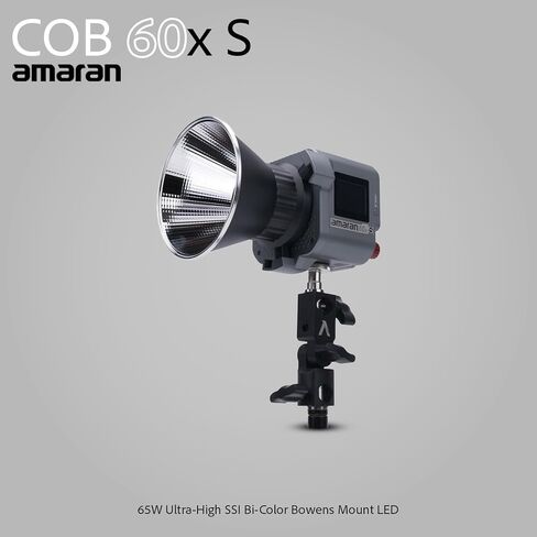 Aputure Amaran Cob 60x S Bi-Color LED حزمة Monolight مع Aputure LS60 Softbox (عنصران) in Saudi Arabia
