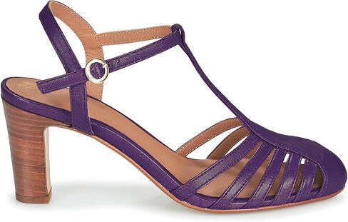 Lehoor Women Heel Heel Mary Jane Shoet Cutout kal strap press مضخات قفص اصبع القدم صندل t حذاء مضخة حذاء 3 بوصة من كعب القطط المغلقة المغلقة في الصنادل الرومانية الصيفية. in Kuwait
