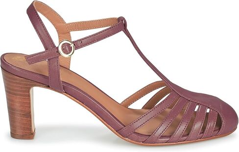Lehoor Women Heel Heel Mary Jane Shoet Cutout kal strap press مضخات قفص اصبع القدم صندل t حذاء مضخة حذاء 3 بوصة من كعب القطط المغلقة المغلقة في الصنادل الرومانية الصيفية. in Kuwait