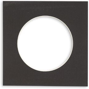 8x8 MAT Bevel Cut for 4x4 Photos - Precut White Circle Photo Photo Photo Poard فتحة - حمض خالٍ من الأمراض لحماية صورك - مقطوعة للصور العائلية ، حزمة من 10 ألواح matboards in Kuwait