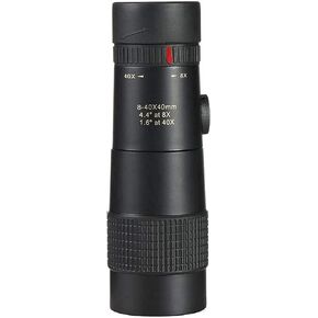 Telescope 8-40x40 monocular Compact Retractable Zoom Waterproof bak4 Professional HD ED Glass with Tripod Phone Clip withtripod (Onlymonocular) in Saudi Arabia
