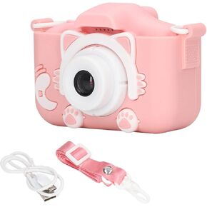 RitoeasySports Colorful Kids Camera ، 2000W Pixel Auto Focus Mini Camera Digital Digital مع عوامل HD Display Scase و Lanyard لسهولة الحمل (الأزرق in Kuwait