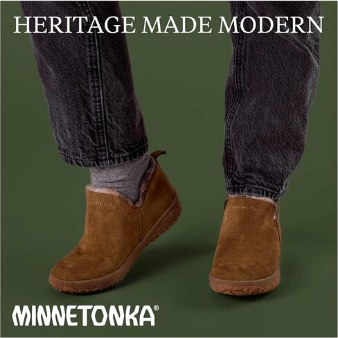 Minnetonka Women's Northmost Suede Heavy Tread Ankle Boots in Saudi Arabia