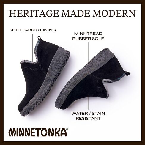 Minnetonka Women's Northmost Suede Heavy Tread Ankle Boots in Saudi Arabia