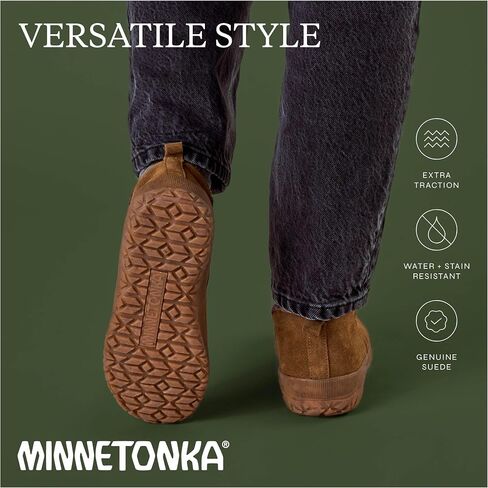 Minnetonka Women's Northmost Suede Heavy Tread Ankle Boots in Saudi Arabia