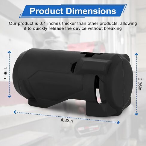 49-16-3453 Impact Protective Boot Fit for 3453-20 Impact Driver Compatible with 1/4 Inch Short Handle Wrench Tool Cover in Saudi Arabia