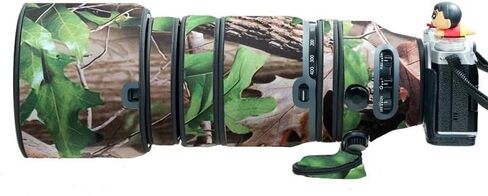 Waterproof Camouflage Camera Lens Cover Compatible with Fujinon XF 100-400mm F4.5-5.6, Rain Covers, Lens Protective Sleeve, Suit for Wildlife and Sports Photography (MC Camouflage) in Saudi Arabia