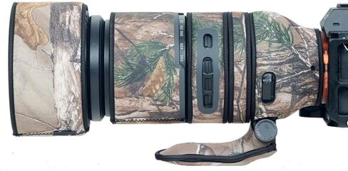 Waterproof Camouflage Camera Lens Cover Compatible with Tamron 150-500mm f5-6.7 Di III VC VXD (A057), Rain Covers, Lens Protective Sleeve, Wildlife and Sports Photography (Dry Grass Camouflage) in Kuwait
