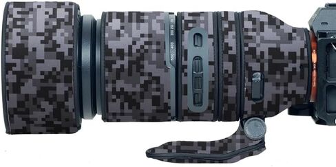 غطاء العدسات الممولة المقاومة للماء يتوافق مع Tamron 150-500mm F5-6.7 DI III VC VXD (A057) ، أغطية المطر ، غلاف واقٍ من العدسة ، الحياة البرية والتصوير الرياضي (تمويه العشب الجاف) in Kuwait