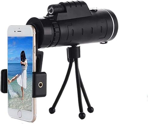 Adult Binoculars Telescope 40X60 Monocular Scope with Smartphone Holder & Tripod for Bird Watching in Saudi Arabia
