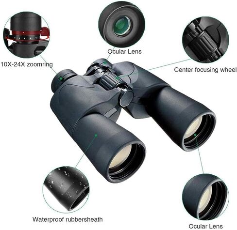 4K 10-300X40mm Telephoto Zoom Monocular Telescope, Portable Binoculars with Tripod and Clip for Outdoor Travel in Saudi Arabia