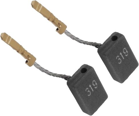 4pcs Quick Angle Grinders استبدال فرشاة الكربون جزء 316055200 متوافق مع Metabo W9-115 Quick and WP9-125 Quick (15.4x10x4.9mm) in Saudi Arabia