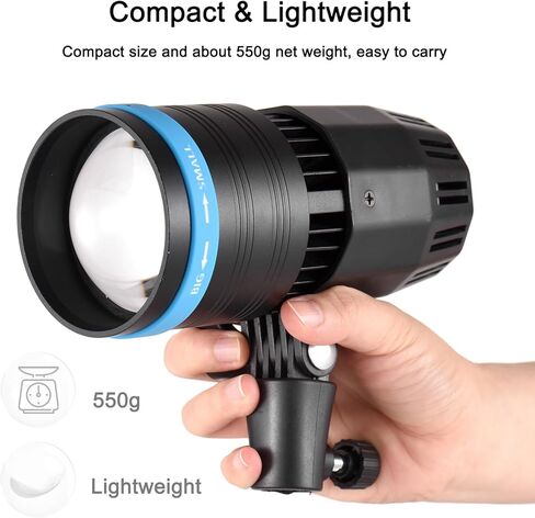 50 واط مضغوطة تركيز ضوء الفيديو ، مصباح LED التصوير الفوتوغرافي ، ضوء الفيديو المحمول مع التحكم عن بُعد ، 5 مرشحات ملونة لمنتج أزياء حفل زفاف (قابس أمريكي) in Kuwait