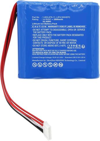 Synergy Digital Speaker Battery, Compatible with Sony LIP4160HEPC Speaker, (Li-ion, 14.8V, 2600mAh) Ultra High Capacity, Replacement for Sony LIP4160HEPC Battery in Saudi Arabia