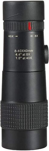 Telescope 8-40x40 monocular Compact Retractable Zoom Waterproof bak4 Professional HD ED Glass with Tripod Phone Clip withtripod (Onlymonocular) in Saudi Arabia