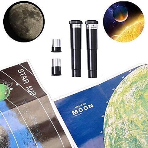 2021 Updated Telescope for Kids Astronomy Beginners Adults 70mm Telescope for Astronomy Starter Scope with Tripod Finder Scope in Saudi Arabia