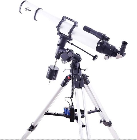 Practical Telescopefocal Length 500Mm Telescope Refracting Telescope Adjustable Portable Travel Telescopes for Astronomy Multilayer Green Film with Equatorial Mount in Saudi Arabia