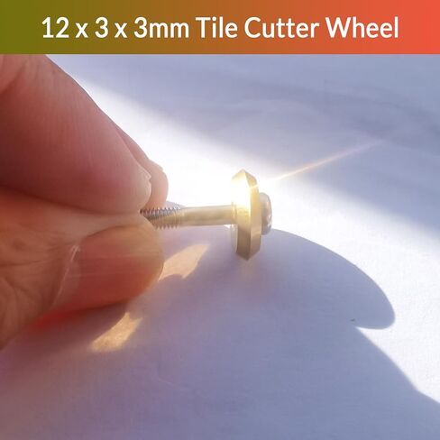 طبقة التيتانيوم طلاء Tungsten Carbide استبدال عجلة 14A لجميع مقبض سحب سيغما ، قطع البلاط 12 ملم العجلة ، عجلات القاطع يدوي من السبائك لزجاج البورسلان السيراميك in Kuwait