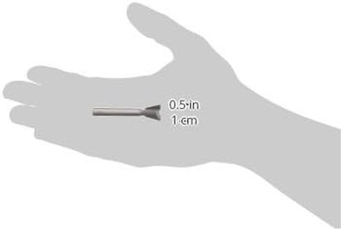 Vermont American 23114 1/2 بوصة بواسطة كربيد كربيد 15 درجة موداء توجيه التوجيه ، 2-flute 1/4 بوصة in Saudi Arabia