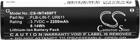 CS Cameron Sino 2200mAh Li-ion Brade Batection for INOVA ur611 ، T4 (old style) ، T4 Lights (old style) ، flb-lin-7 ، ur611 in Kuwait