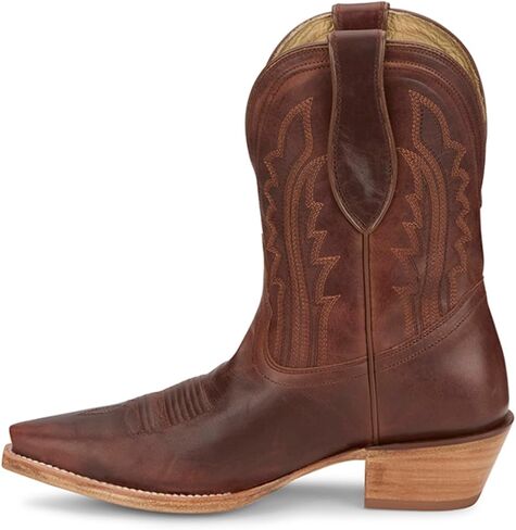 Tony Lama Women's Areli Western Booties Snip Toe - DR3251 8 1/2 M US Cognac in Saudi Arabia