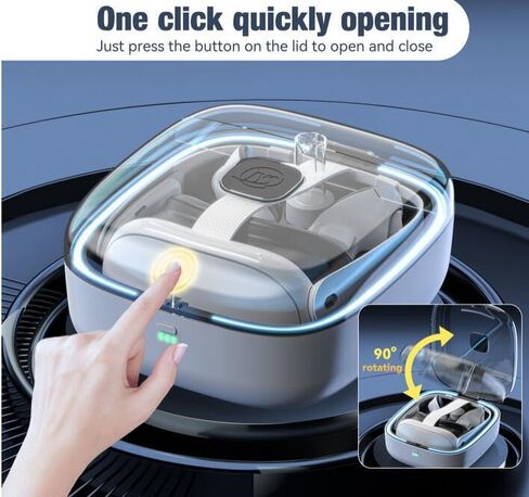 شحن قفص الاتهام لـ Meta Quest 3 VR Classes Charger Charger Station Station For Meta Quest 3 ، RGB Lighting Modes قابل للتعديل إلى 7 أنواع من الضوء والشحن والتخزين. in Saudi Arabia