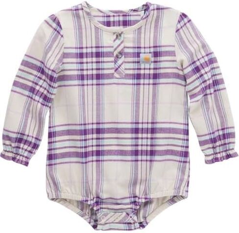 Carhartt Kid's CE9156 BodySuit Flannel Long in Saudi Arabia