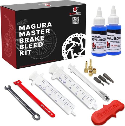 Pro Bleed Kit for Magura Hydraulic Brakes with 60ml Mineral Oil in Kuwait