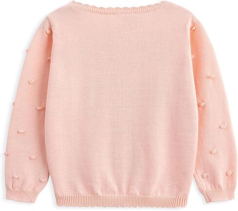 Curipeer طفل فتاة سترة سترة الأطفال طفل طويل الأكمام الزر إغلاق مفتوحة ملابس متماسكة أمامية in Kuwait