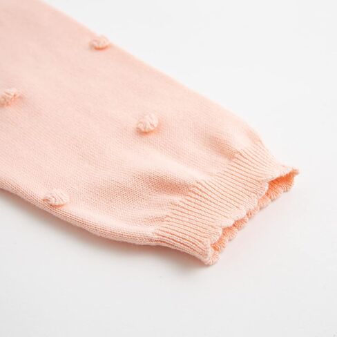 Curipeer طفل فتاة سترة سترة الأطفال طفل طويل الأكمام الزر إغلاق مفتوحة ملابس متماسكة أمامية in Kuwait