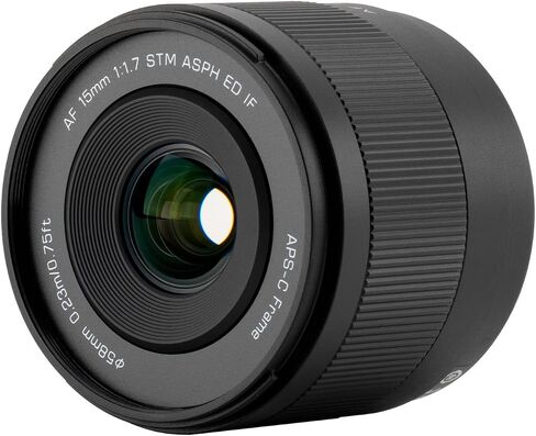 Viltrox AF 15mm F1.7 Air for Fuji X Mount ، APS-C Autofocus AF 15/1.7 X-Mount Lens for Fuji X-Mount Cameras X-Pro2 X-Pro3 X-E3 X-E4 X-A10 X-A3 X-A5 X-A7 X-S10 X-T-T3 X-T4 X-ED2S in Kuwait