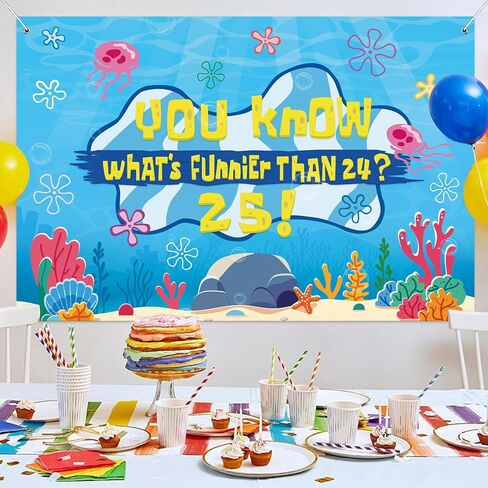 زخارف حفلة عيد ميلاد بلو أوشن بانر لافتة 5 × 3 قدم ما أكثر تسلية من 24 25 ديكورات عيد ميلاد لافتة الخلفية in Kuwait