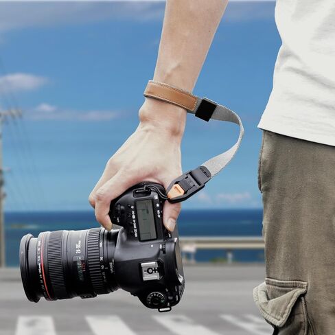 حزام معصم الكاميرا، حزام يد للكاميرا سريع الفك للمصورين DSLR والكاميرات الرقمية بدون مرآة in Kuwait