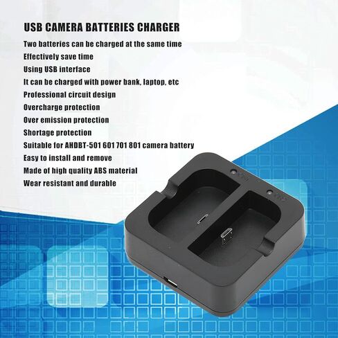 USB Camera Battery Charging Station,for AHDBT‑501 601 701 801,AHDBT 501 601 701 801 Universal Battery Charger in Saudi Arabia