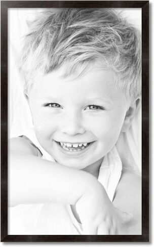 ArtToFrames 10x37 Inch Silver Picture Frame, This 1.38 Inch Custom Wood Poster Frame is Anique Silver, Great for Your Art or Photos - Comes with Economy Acrylic in Kuwait
